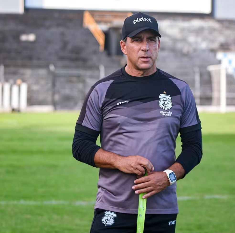 Marcelo Martelotte anuncia saída do Treze após a eliminação no Campeonato Paraibano