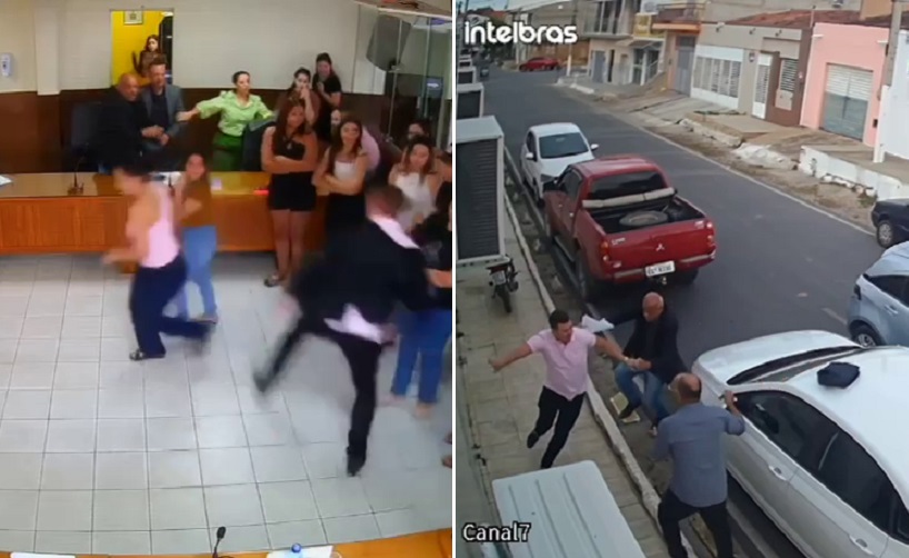 Discussão entre vereadores do mesmo partido quase termina em agressão em Câmara no Sertão da Paraíba