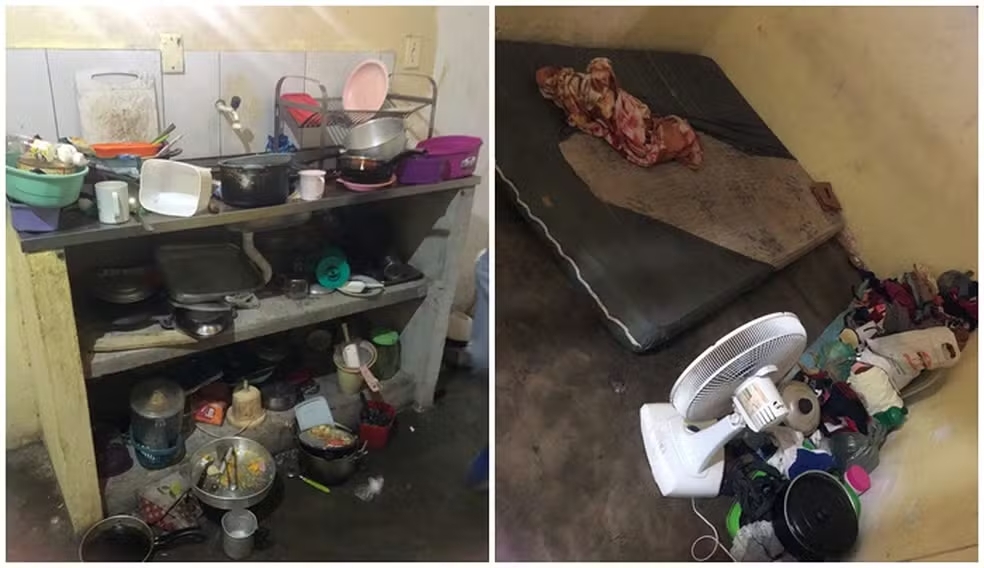 Mulher é presa após filha de 5 anos ser encontrada sozinha em casa com lixo acumulado, na Paraíba