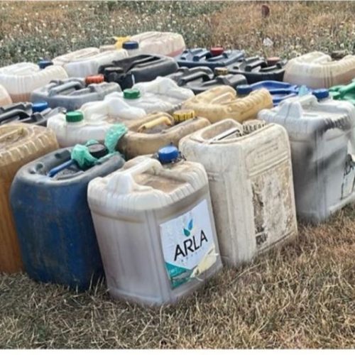 Polícia fecha depósito clandestino e apreende quase 500 litros de combustível em João Pessoa