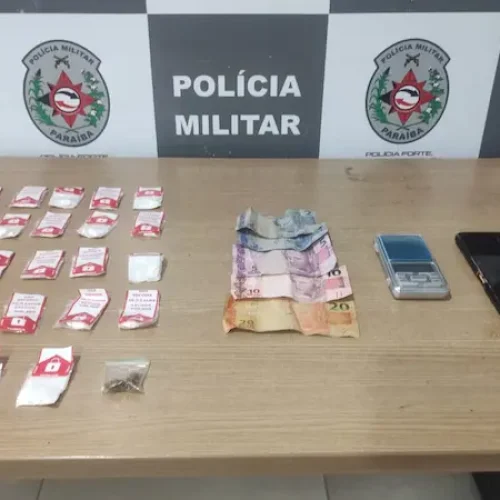 Suspeito de tráfico de drogas é preso pela polícia pela segunda vez em uma semana, em João Pessoa