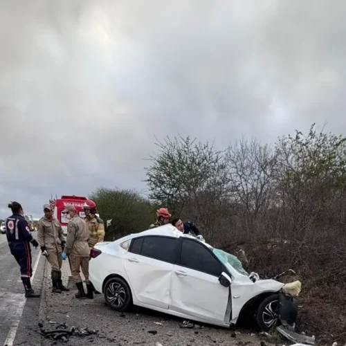 Cinco pessoas morrem após acidente entre carro e carreta na BR-230