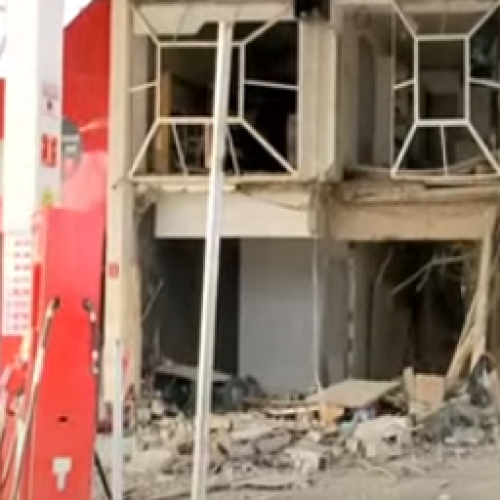 Criminosos explodem cofre de posto de combustível em João Pessoa