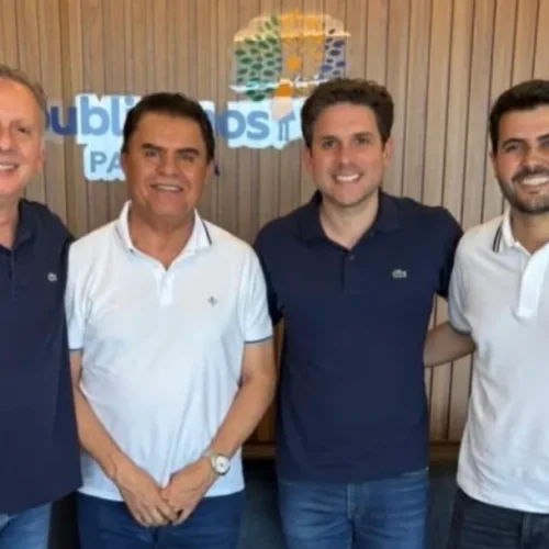 Hugo Motta se reúne com Aguinaldo e reforça apoio do Republicanos à pré-candidatura de Lucas Ribeiro