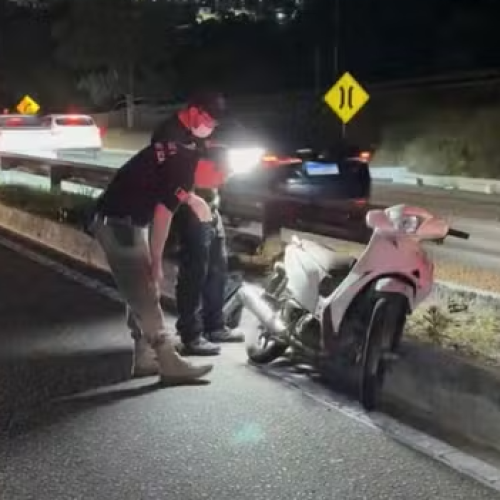 Pai morre e esposa e filhos ficam feridos em acidente de moto em João Pessoa; mulher relata que colisão foi intencional