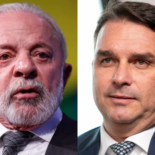 Sem Bolsonaro, Lula tem 46% e Flávio 36% em 2º turno, diz Quaest