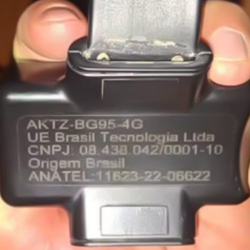 Tornozeleira de Silvinei Vasques é achada em banheiro de rodoviária