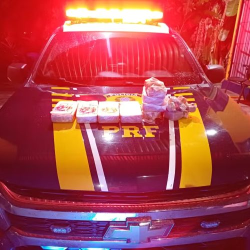 Motorista é preso com quase 7 kg de crack escondidos em carro na BR-230, no Agreste da Paraíba