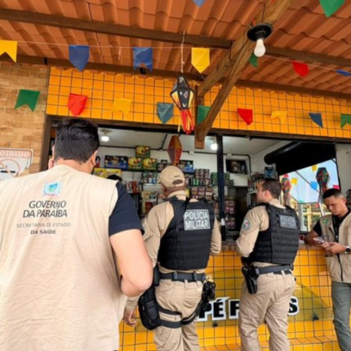 Mais de 65 mil fogos ‘barulhentos’ já foram apreendidos durante campanha na Paraíba