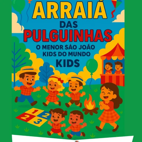 “Arraiá das Pulguinhas”: O menor São João do mundo versão kids agitará o Parque Parahyba 4, no Bessa
