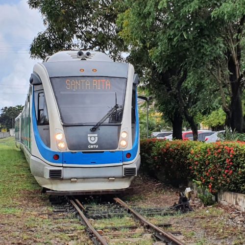 Trens urbanos de João Pessoa voltam a funcionar a partir das 8h, neste sábado