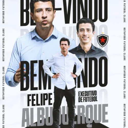 Felipe Albuquerque é anunciado como novo diretor executivo de futebol do Botafogo-PB