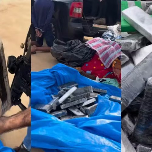 Dois homens são presos com mais de 100 kg de drogas escondidas entre redes e mantas no Sertão da Paraíba
