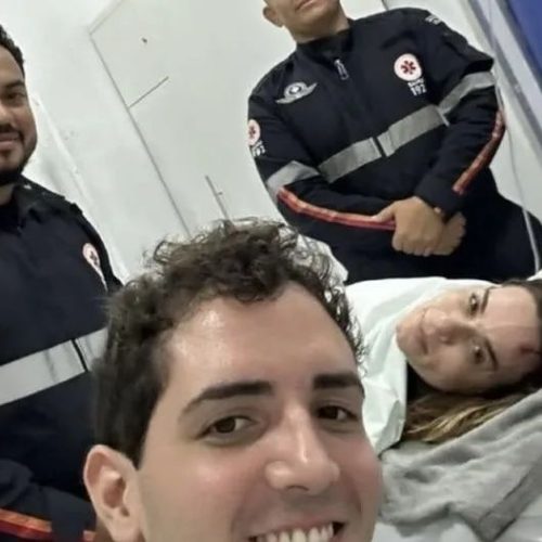 Senadora Daniella Ribeiro é atendida no Hospital de Trauma após acidente doméstico em João Pessoa