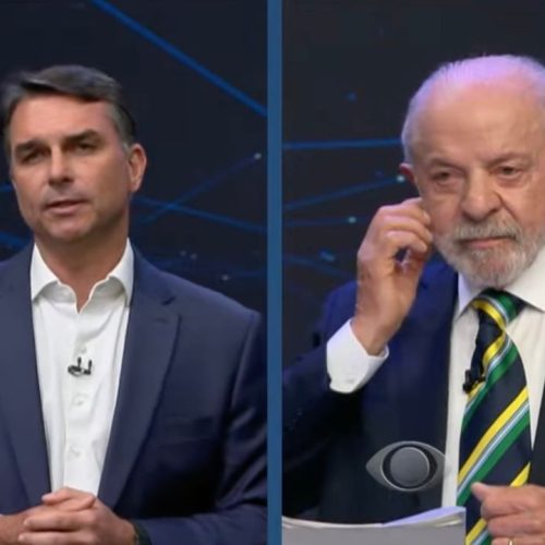 Gate é acionado para checar carro de Flávio após suspeita de bomba durante debate na Band; nada foi encontrado