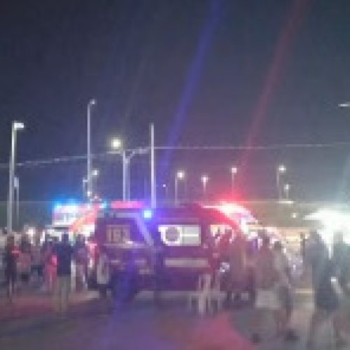 Explosão em barraca de alimentação, na entrada do estádio Almeidão, deixa três feridos