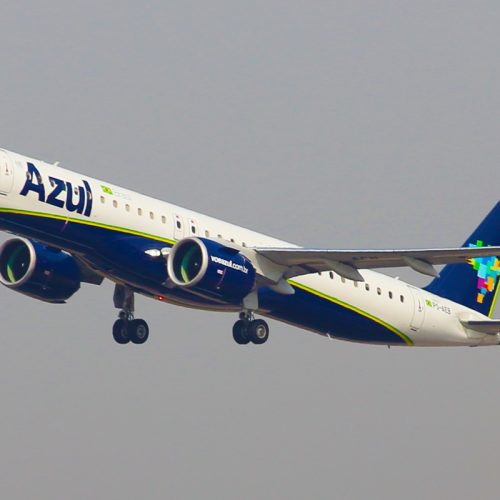 Azul registra crescimento de 53,38% no número de passageiros para a Paraíba