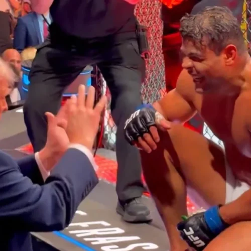 Vídeo: Trump elogia lutador brasileiro: “Bonito demais. Poderia ser modelo”