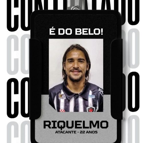 Botafogo-PB anuncia a contratação do atacante Riquelmo