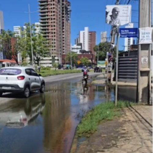VÍDEO: Obra da construtora Setai causa alagamentos e transtornos no Bessa; moradores cobram solução