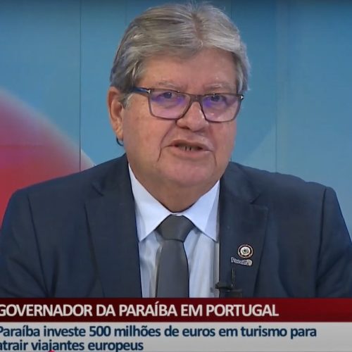 Em entrevista à Record Europa, João Azevêdo destaca potencial turístico da Paraíba