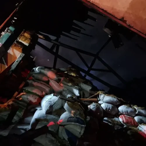 Incêndio atinge depósito de arroz em Sousa