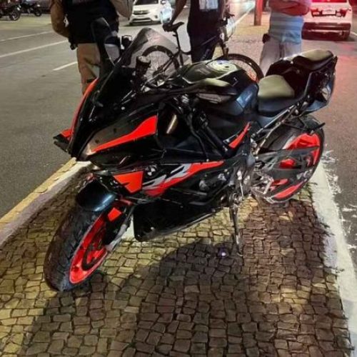 Motociclista bate em poste e morre na Avenida Epitácio Pessoa, em João Pessoa