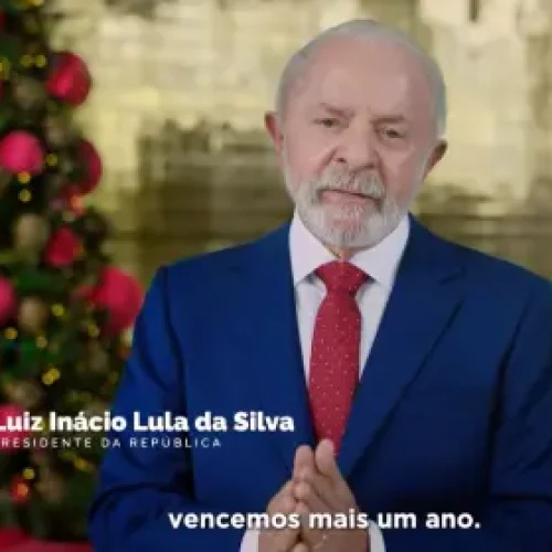 Em pronunciamento de Natal, Lula cita desafios do tarifaço e da segurança, e comemora isenção do IR