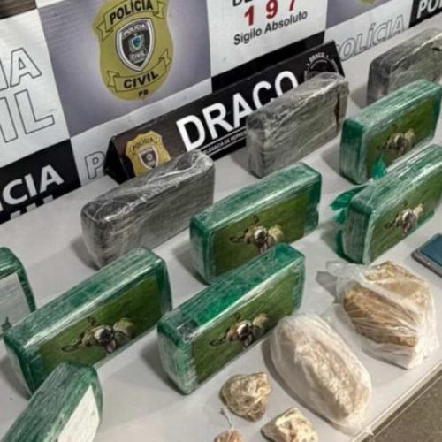 Drogas que seriam vendidas no São João de Campina Grande são apreendidas